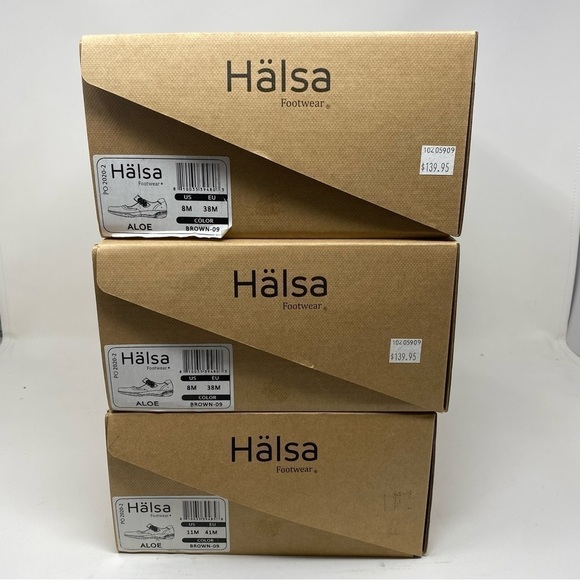 Hälsa Footwear Aloe Mary Jane Comfort Shoes Brown - Picture 7 of 8